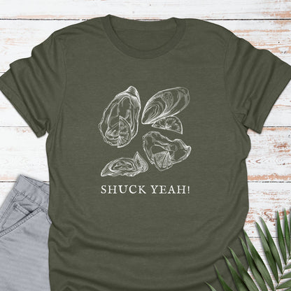 Oysters, Shuck Yeah! T-shirt