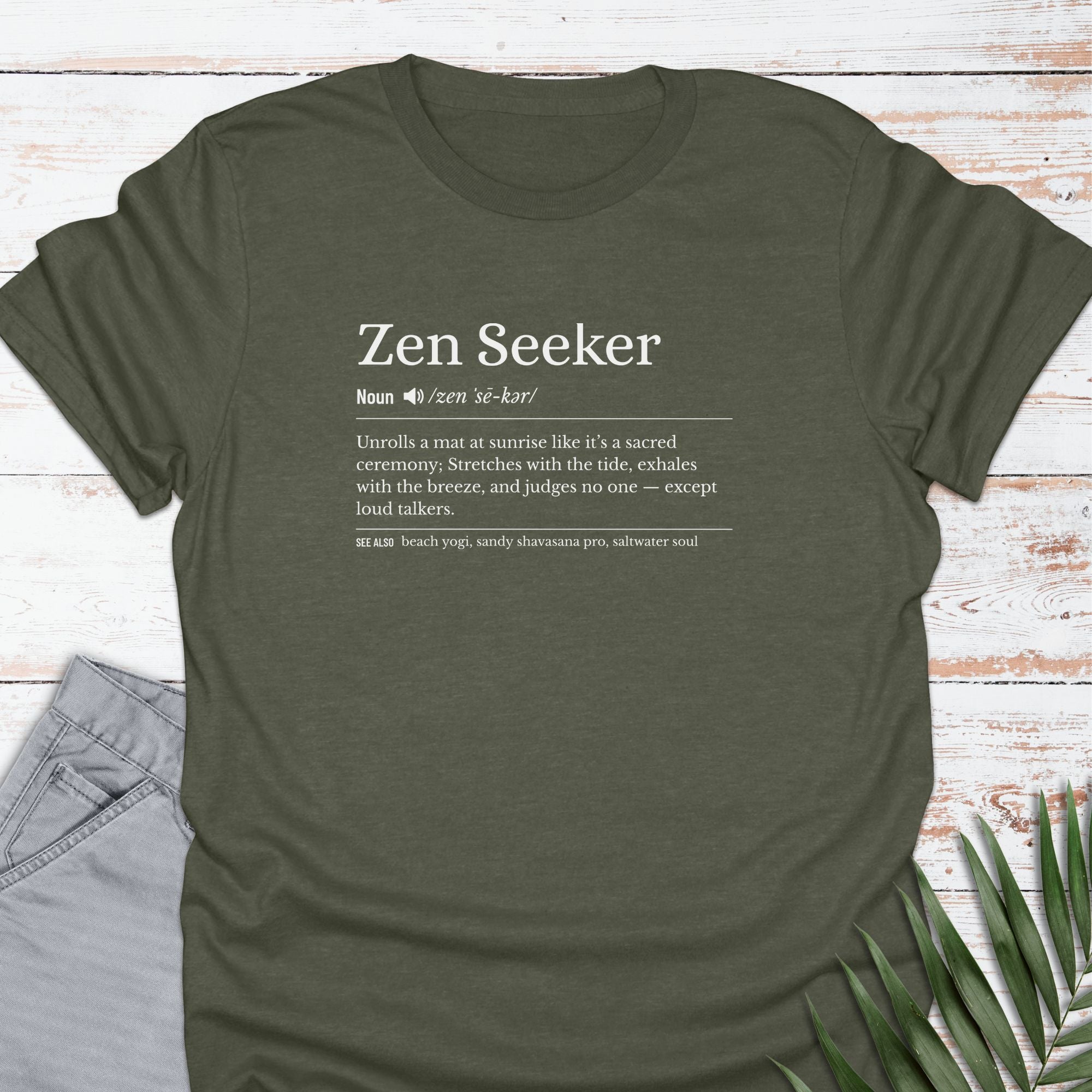 Zen Seeker T-shirt - Life Is Wanderful Co.