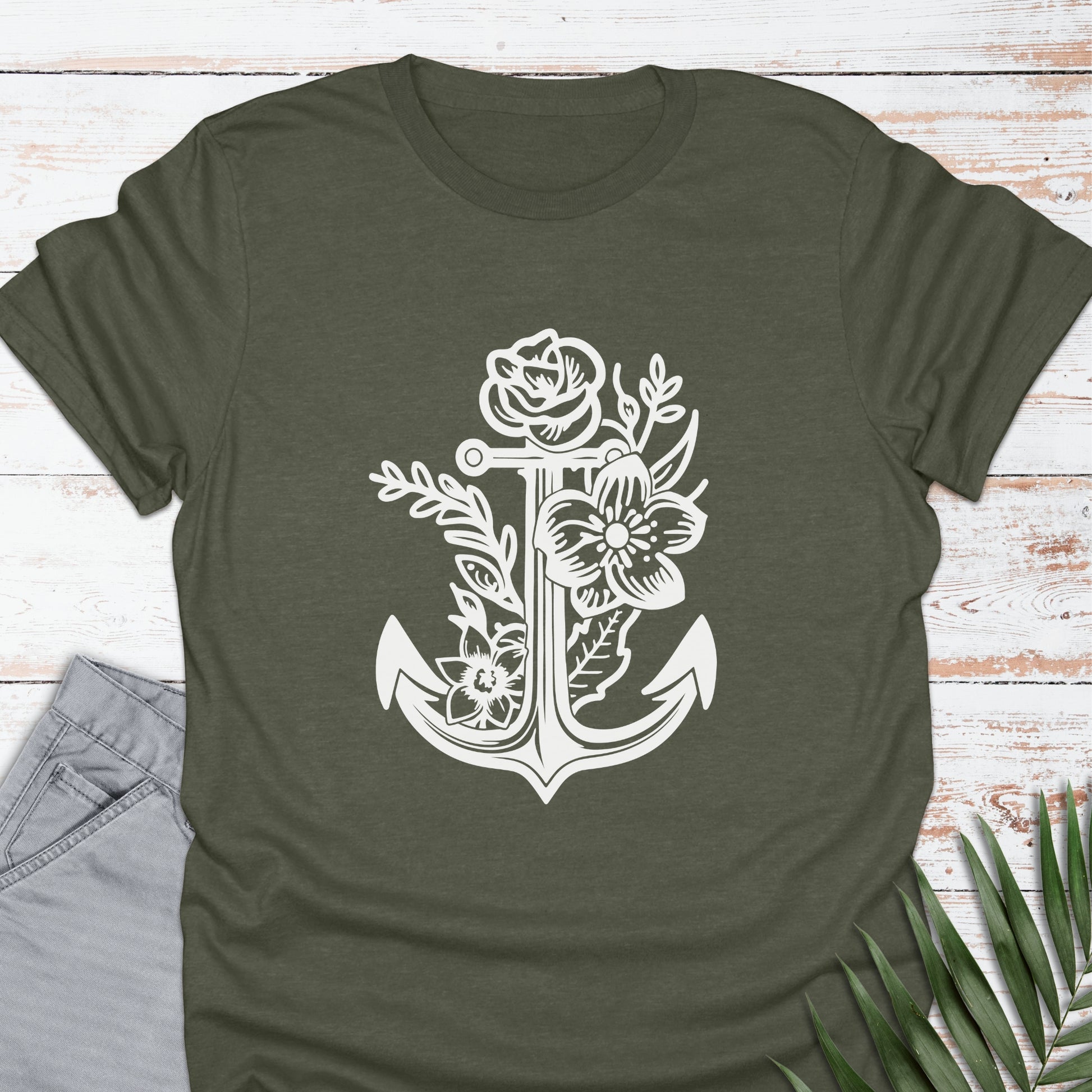 Anchor Tattoo T-shirt - Life Is Wanderful Co.