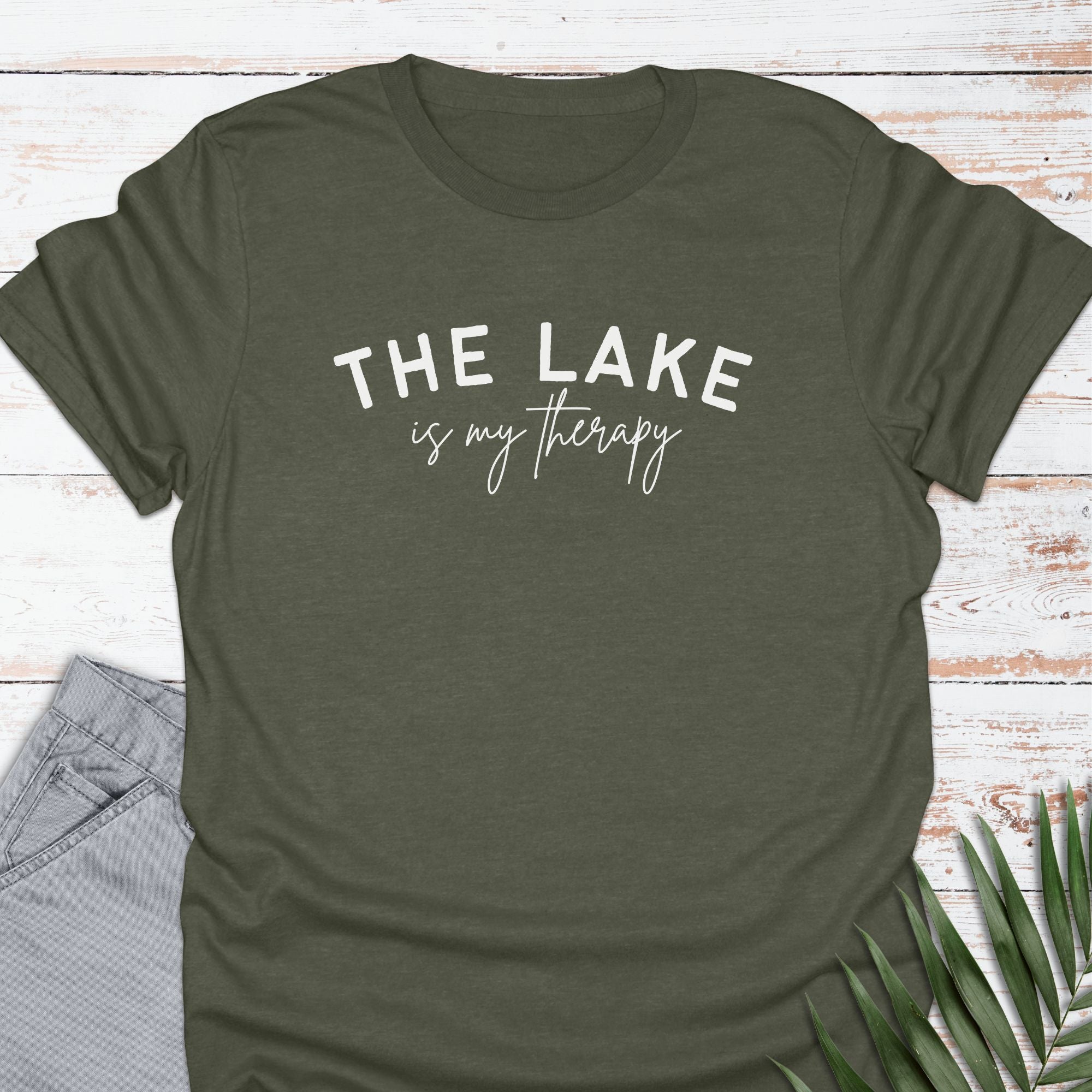 Lake Therapy T-shirt - Life Is Wanderful Co.