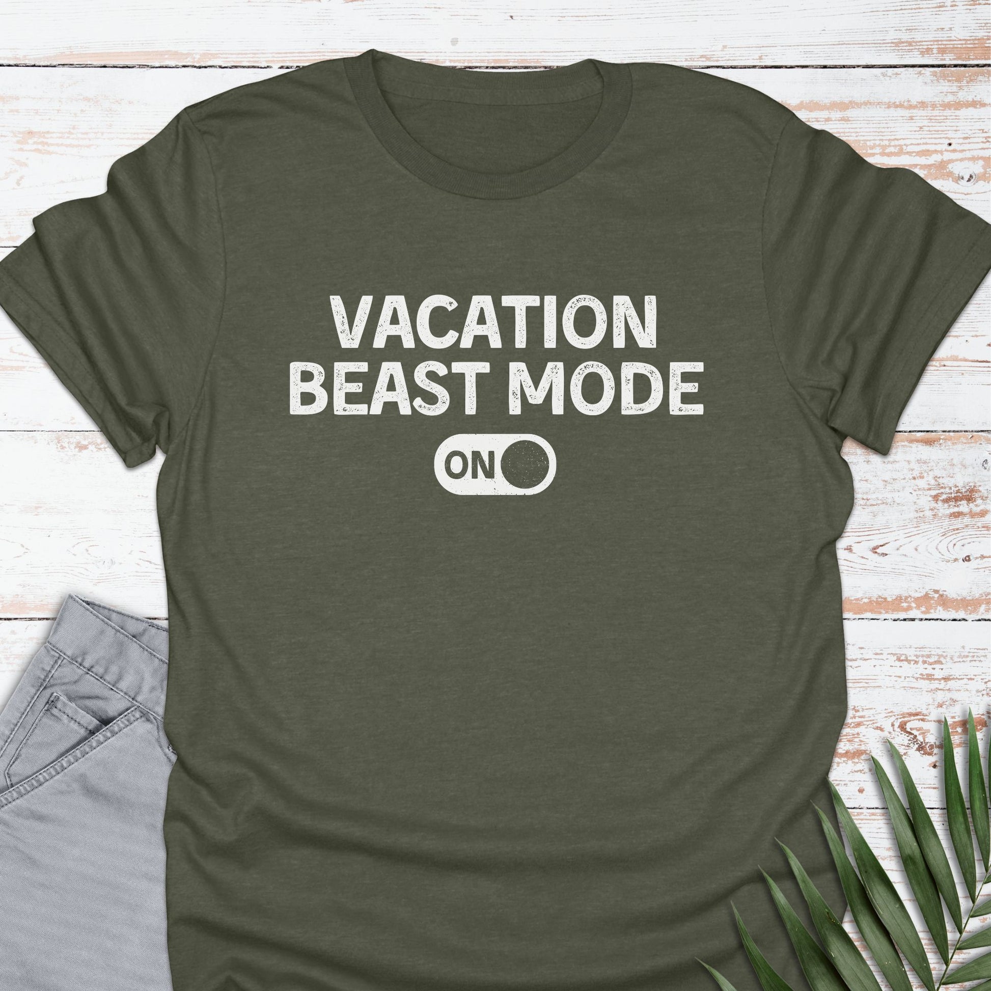 Vacation Beast Mode T-shirt - Life Is Wanderful Co.