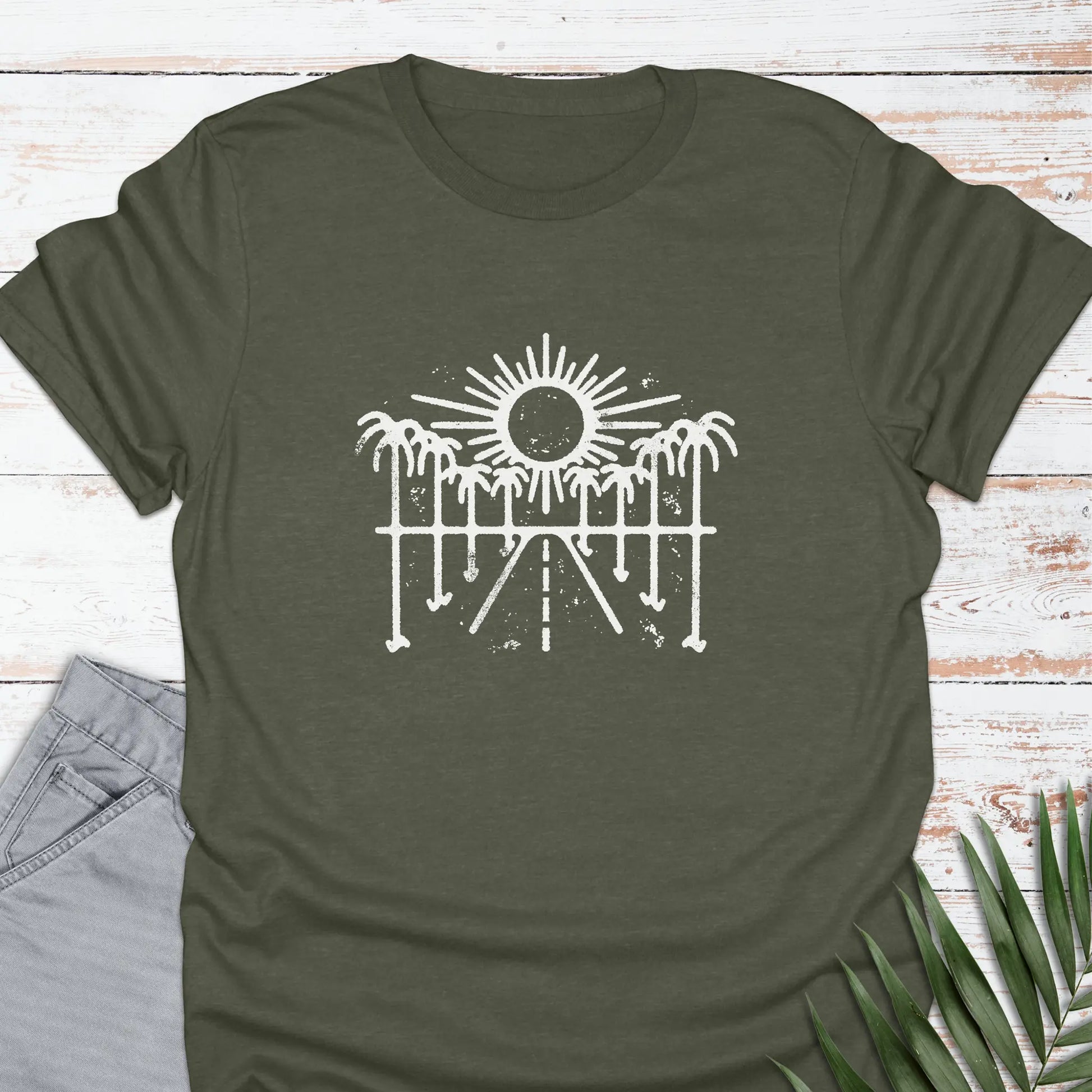 Cali Sunset T-shirt - Life Is Wanderful Co.