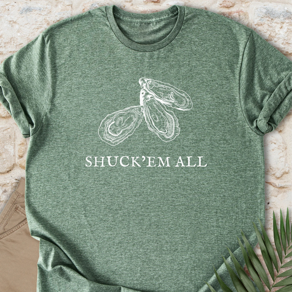 Shuck'em All Oyster Tee
