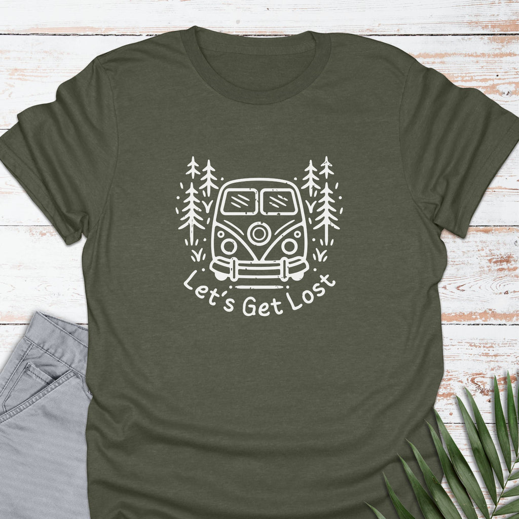 Let's Get Lost T-shirt - Life Is Wanderful Co.