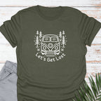 Let's Get Lost T-shirt - Life Is Wanderful Co.