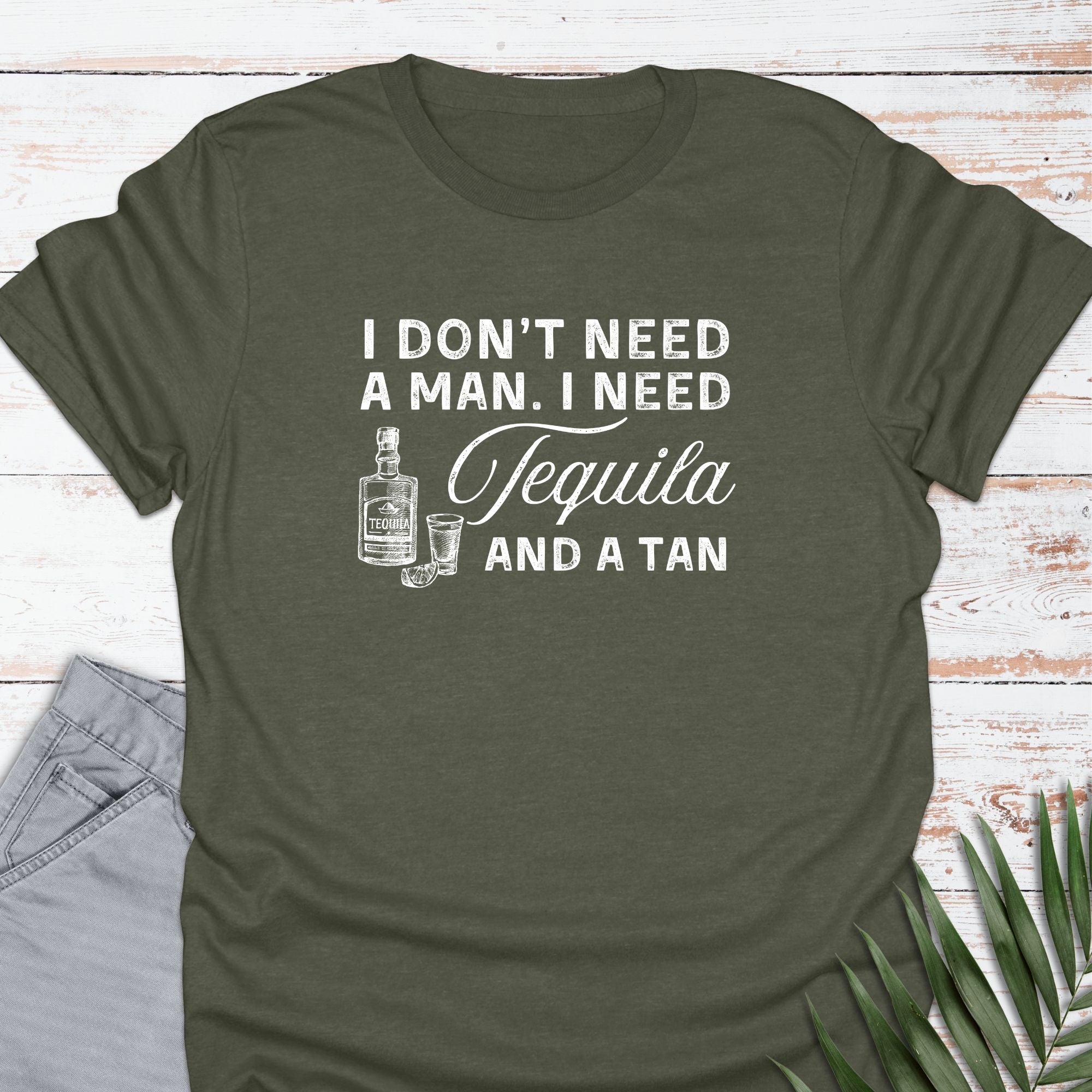 Tequila & A Tan T-shirt - Life Is Wanderful Co.