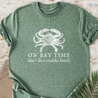 Crabby On Bay Time T-shirt