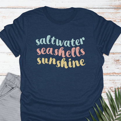 Salt, Sea, Sun T-shirt