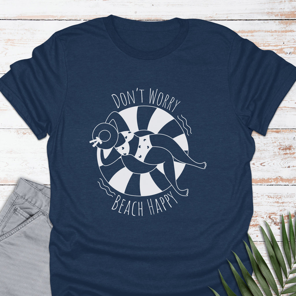 Beach Happy T-shirt - Life Is Wanderful Co.