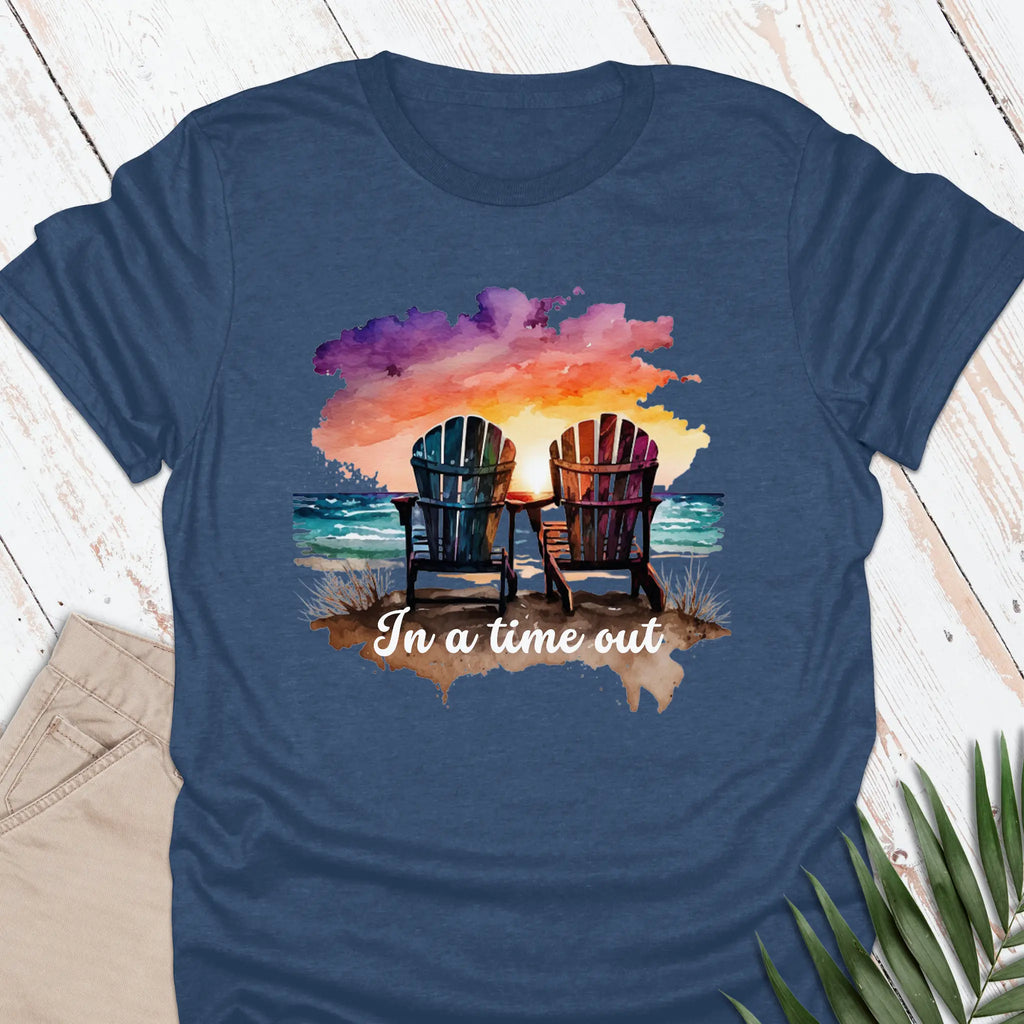 In A Time Out T-shirt