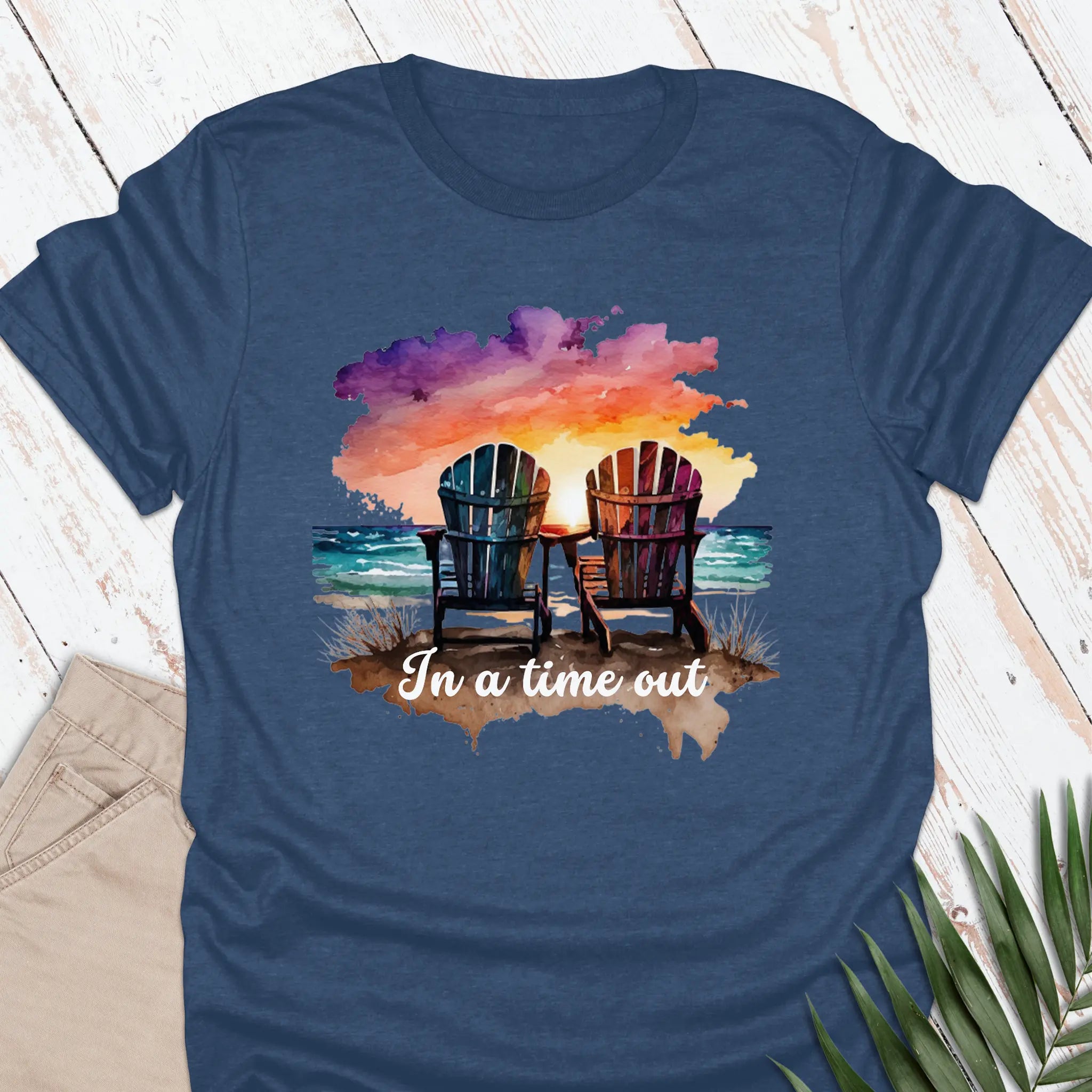 In A Time Out T-shirt