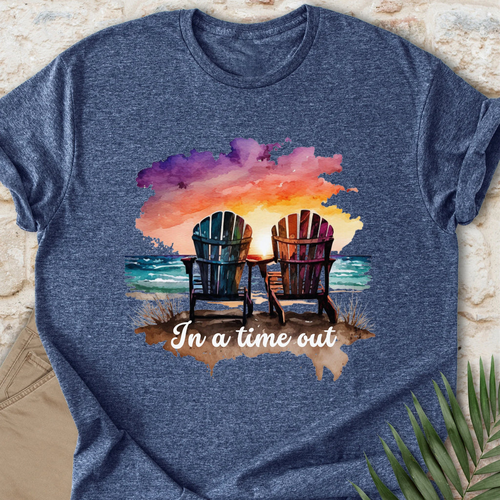 In A Time Out T-shirt