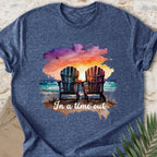 In A Time Out T-shirt
