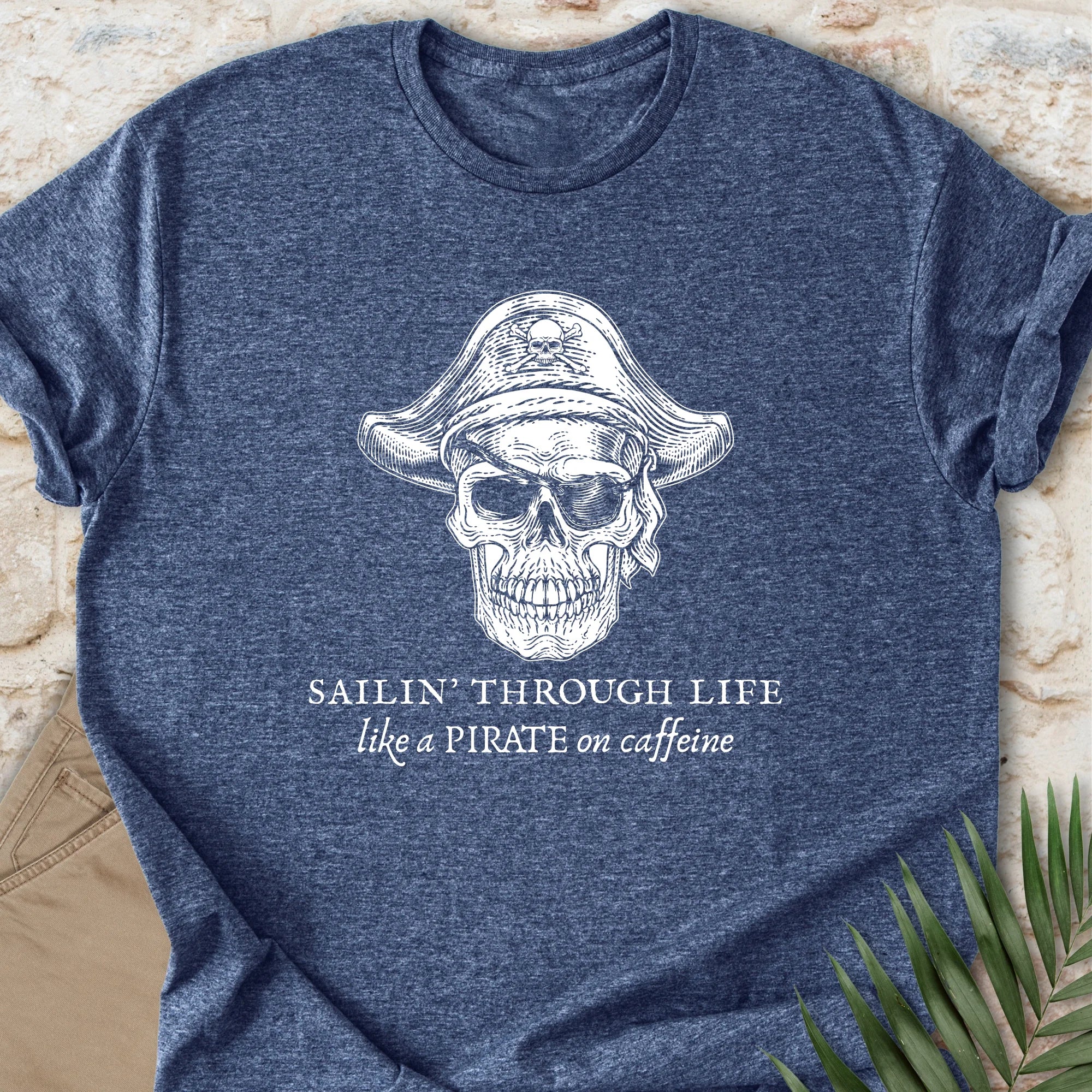 Pirate on Caffeine T-shirt
