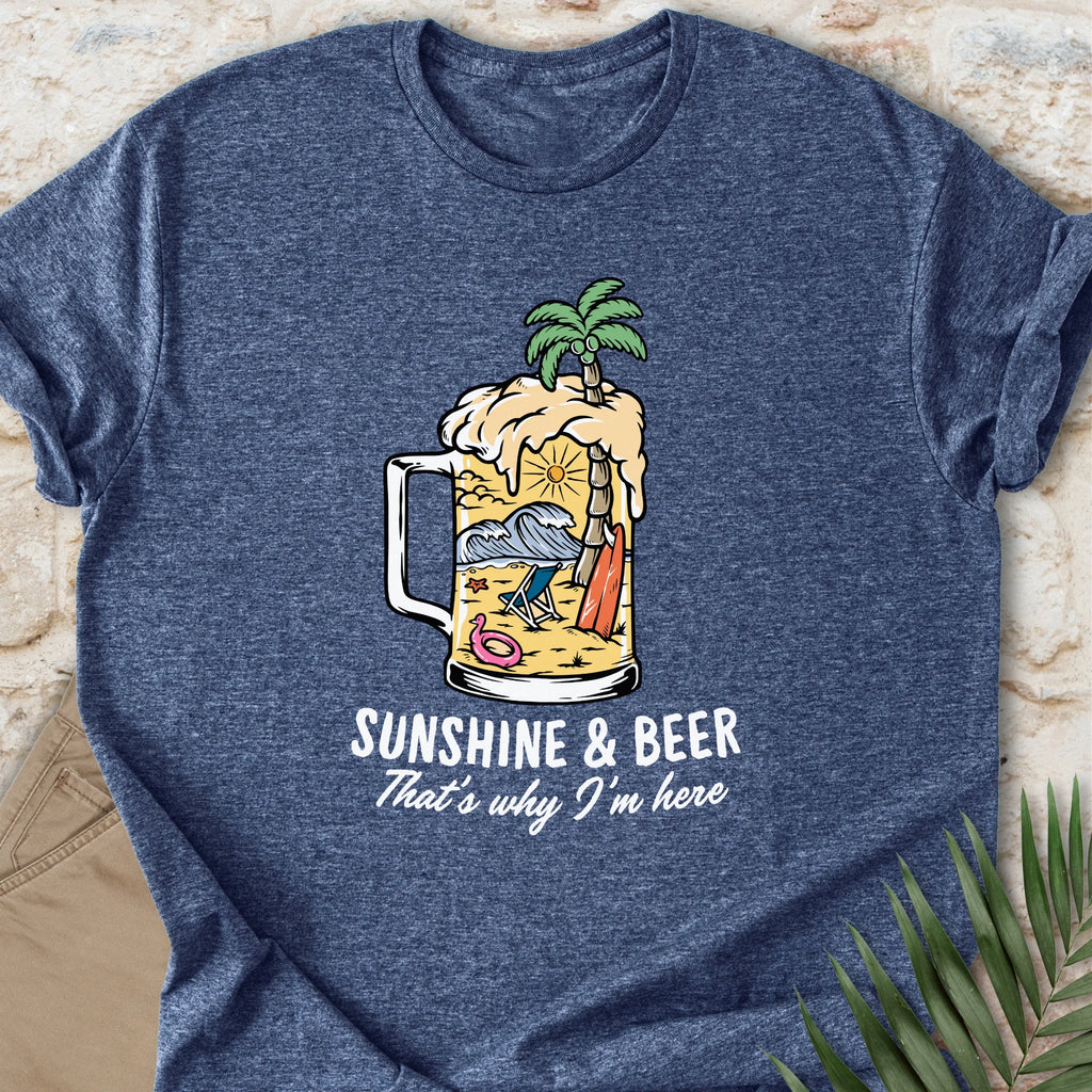 Sun & Beer - Beach T-shirt