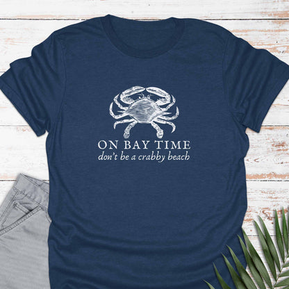 Crabby On Bay Time T-shirt