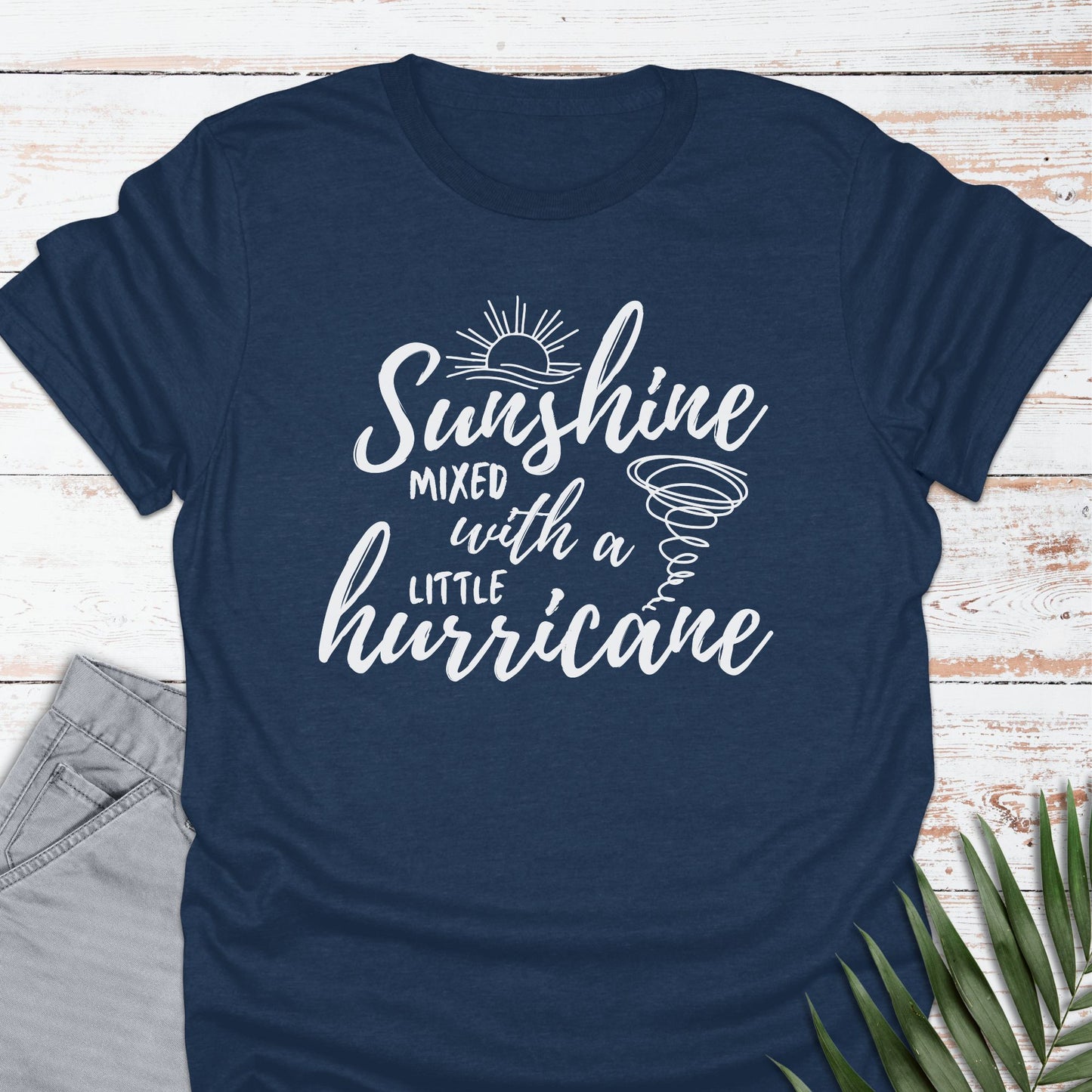 Sunshine & Hurricane T-shirt - Life Is Wanderful Co.