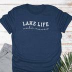 Collegiate Lake Life T-shirt - Life Is Wanderful Co.