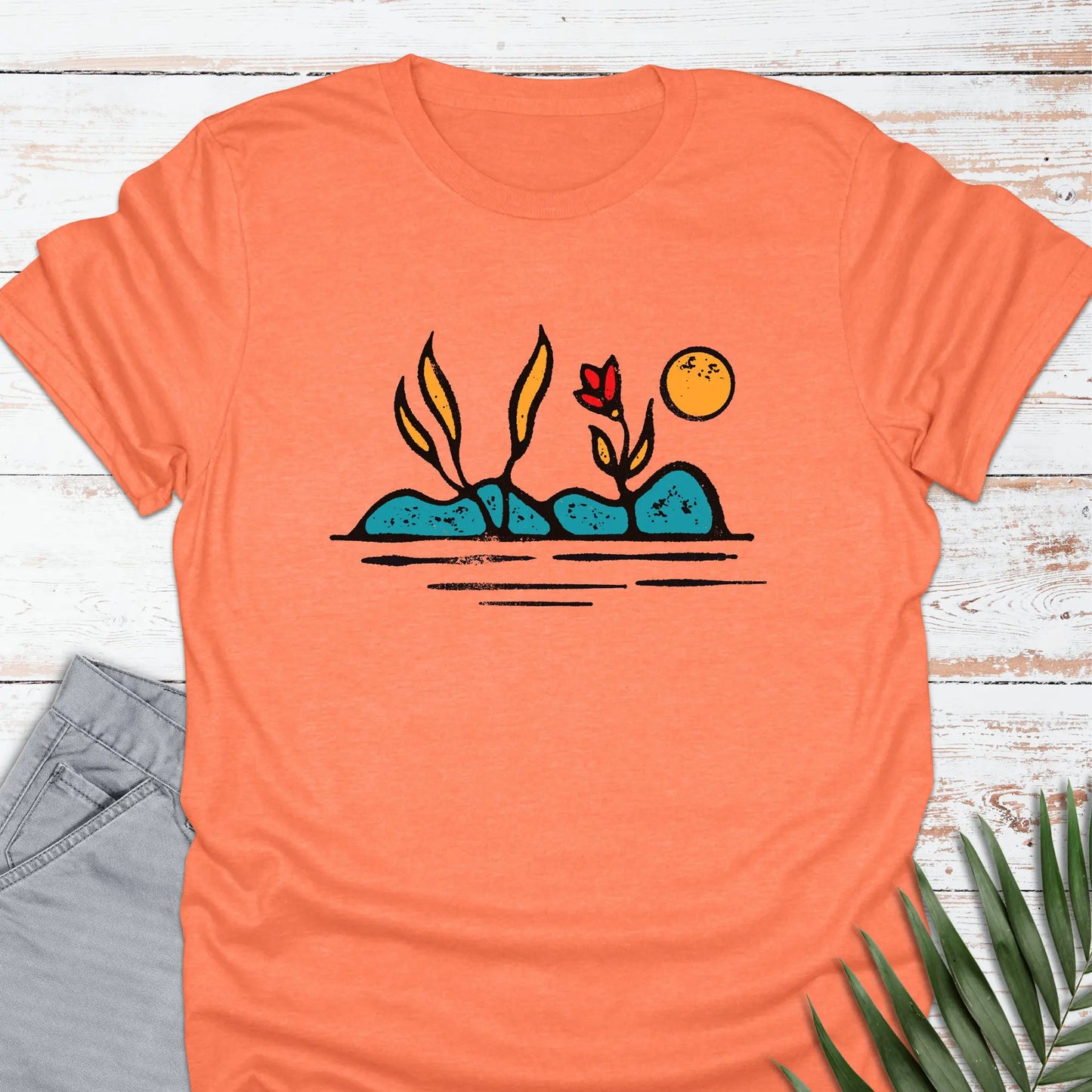 Red Flower T-shirt