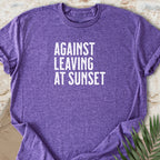 Against Leaving T-shirt
