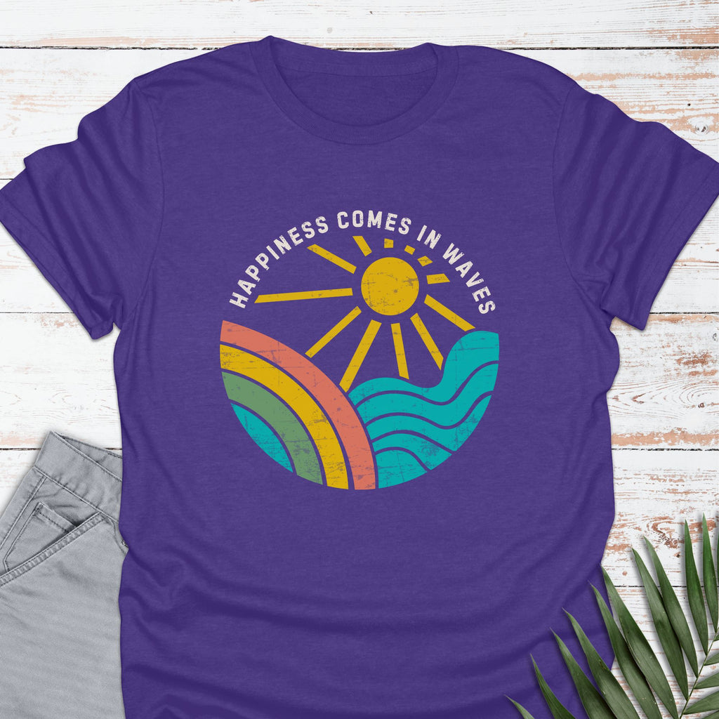 70s Retro Happiness T-shirt - Life Is Wanderful Co.