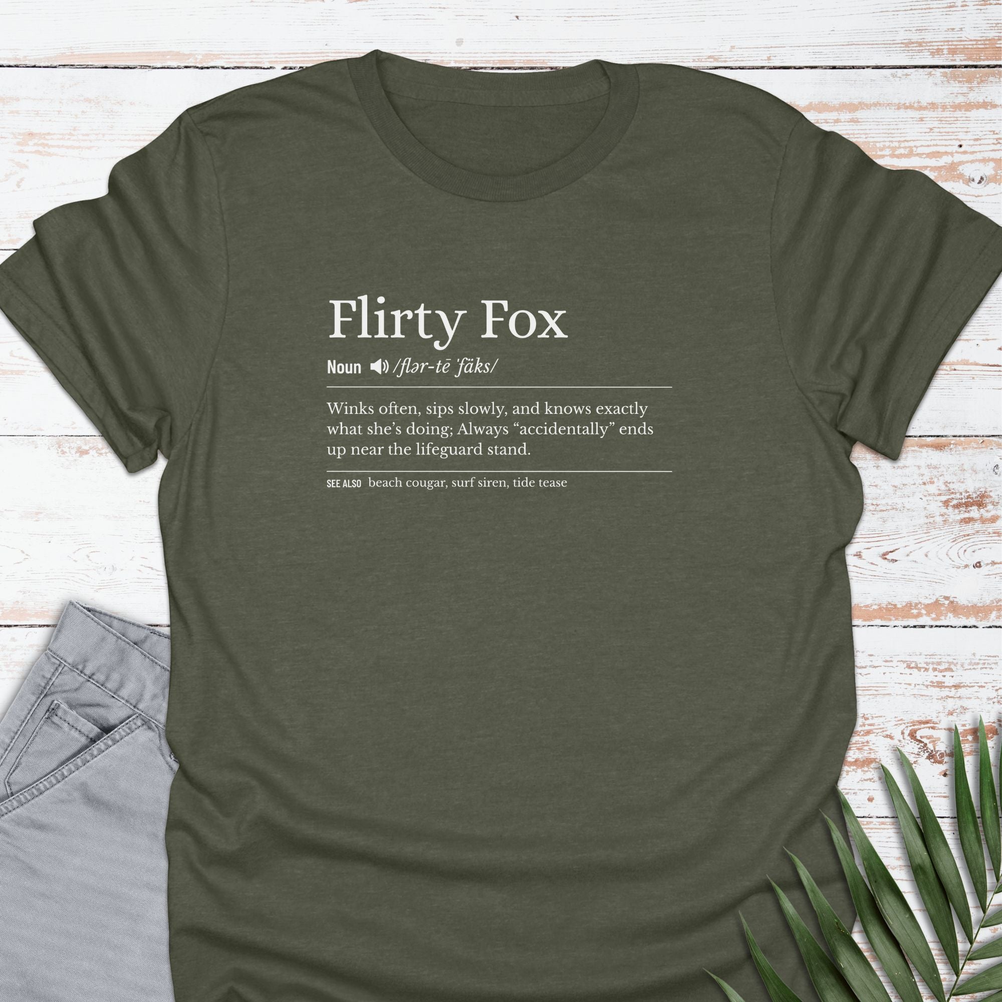 Flirty Fox T-shirt - Life Is Wanderful Co.