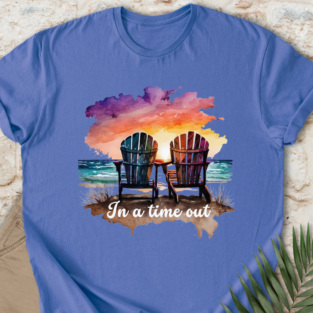 In A Time Out T-shirt