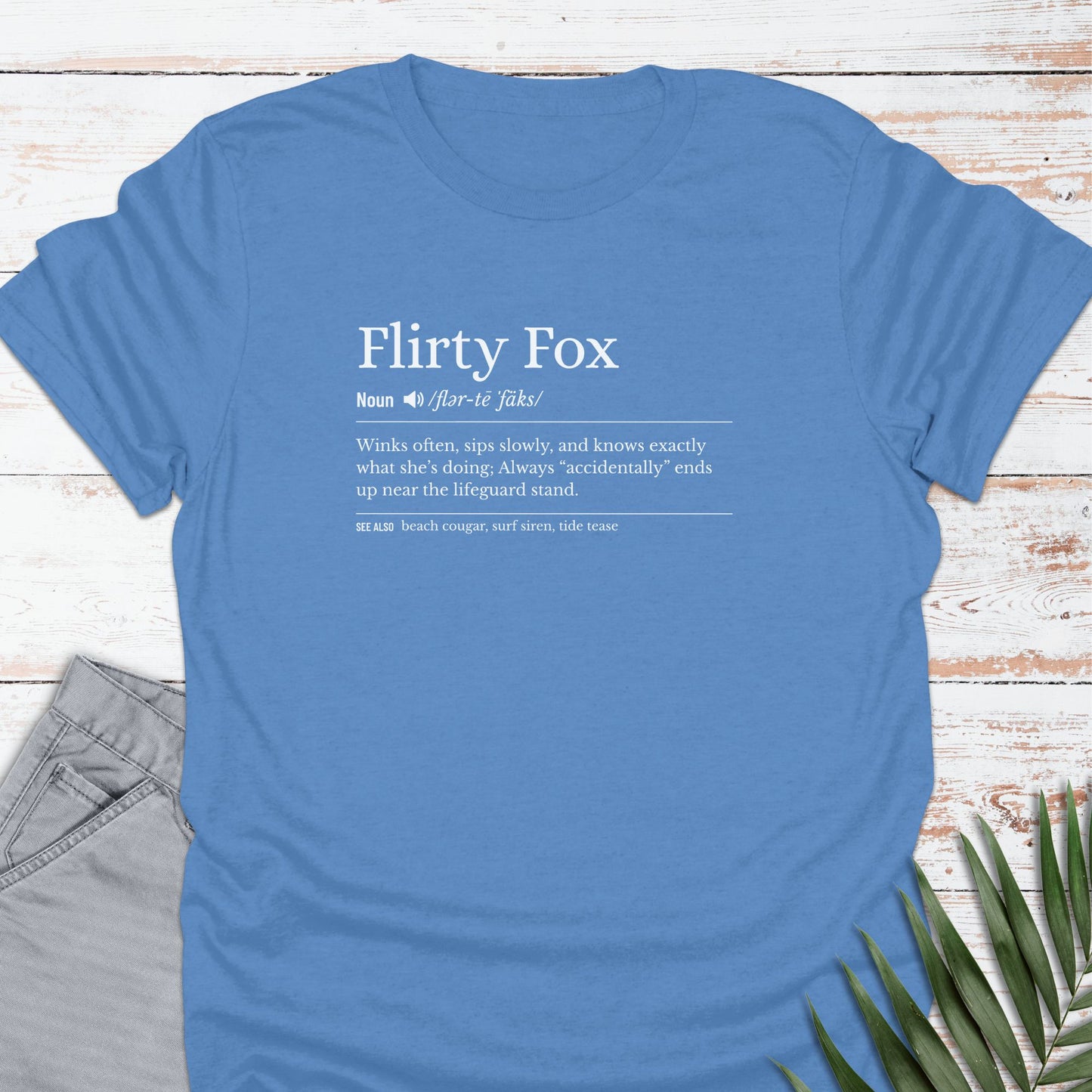 Flirty Fox T-shirt - Life Is Wanderful Co.