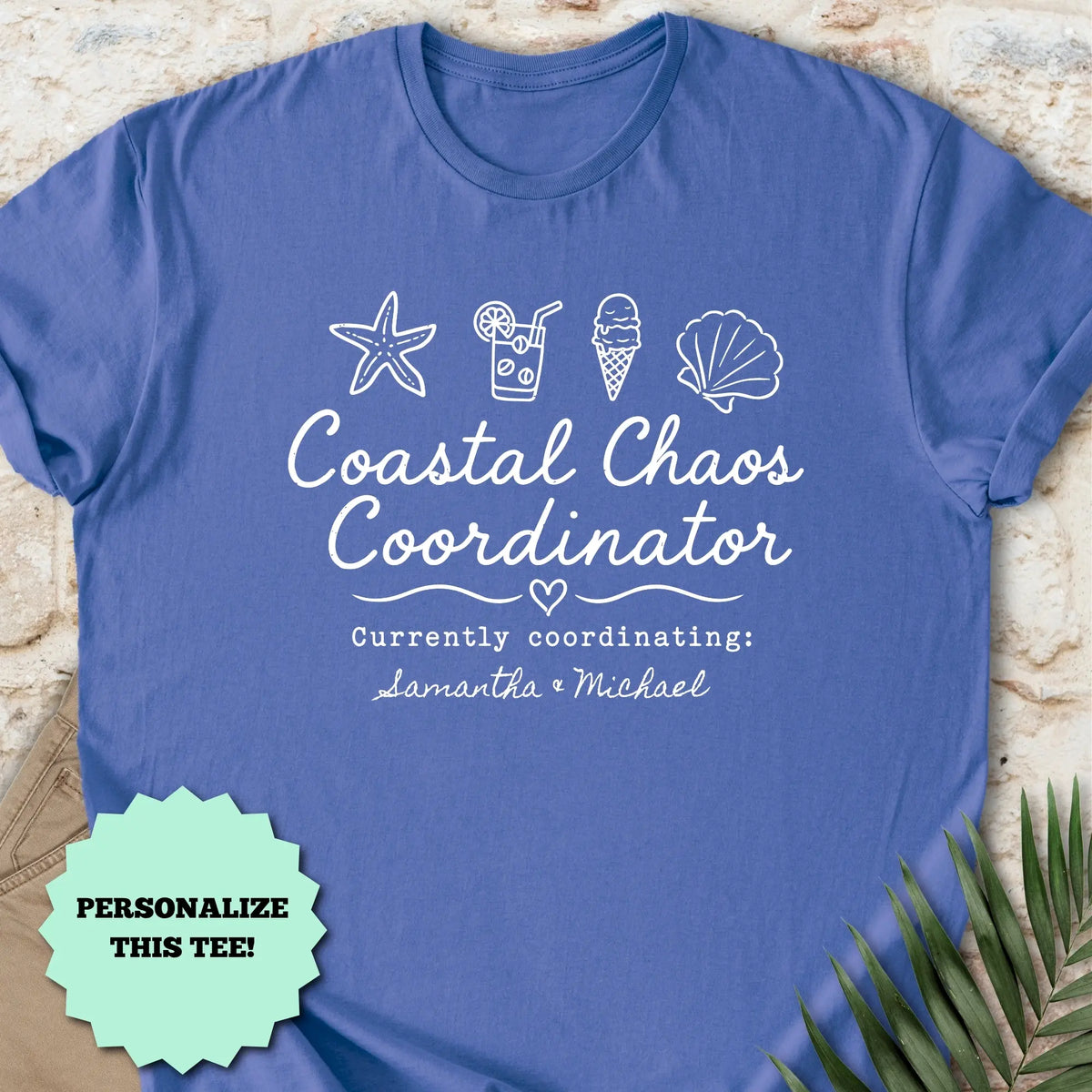Coastal Chaos Coordinator T-Shirt