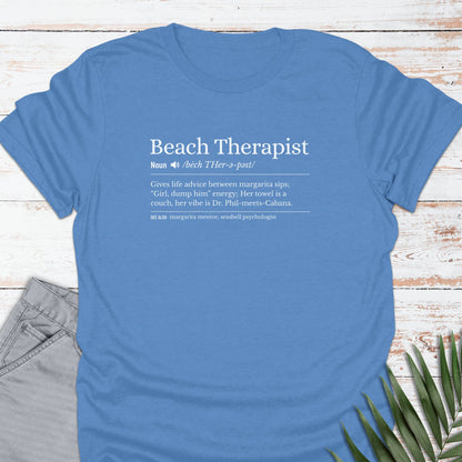 Beach Therapist T-shirt - Life Is Wanderful Co.