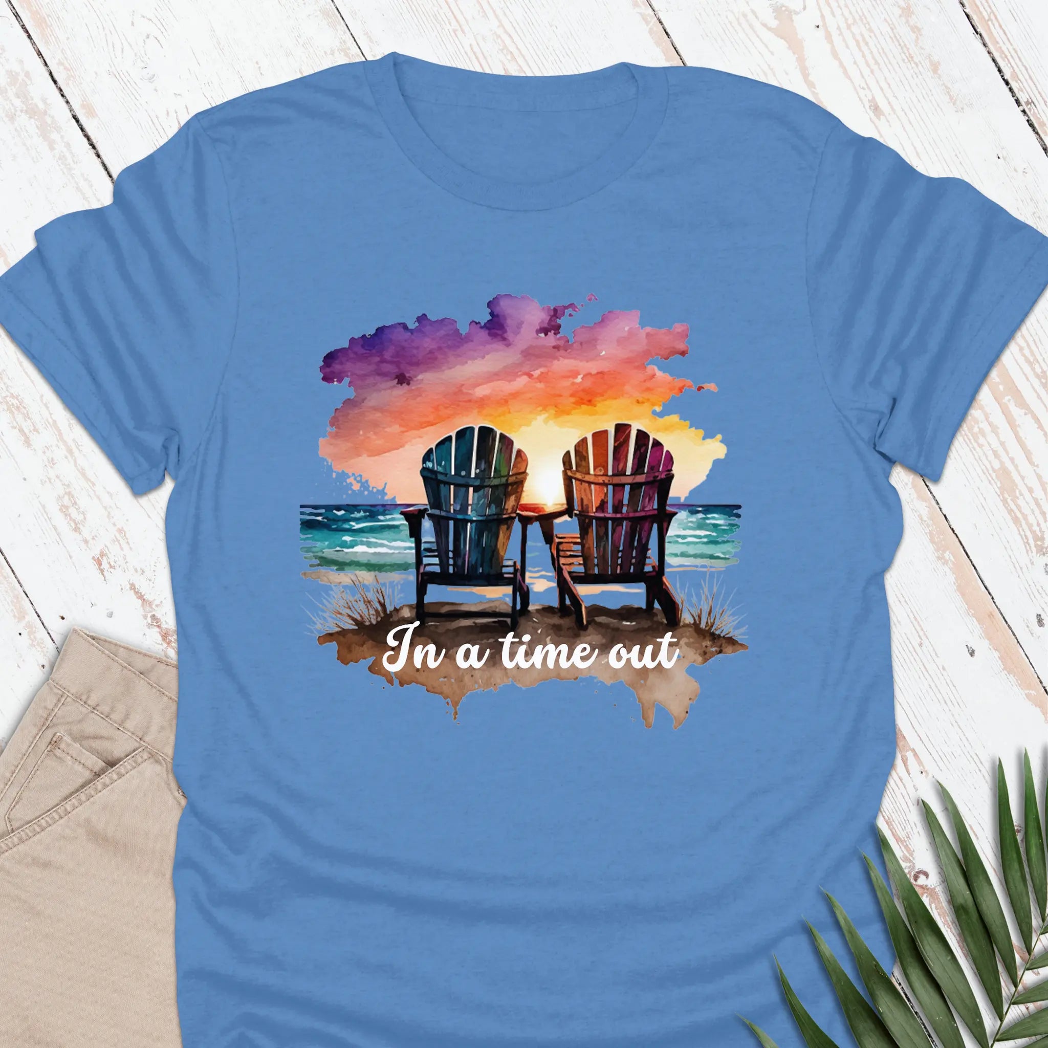 In A Time Out T-shirt