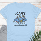 Board Meeting Skeletons T-shirt - Life Is Wanderful Co.