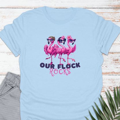 Our Flock Rocks T-shirt