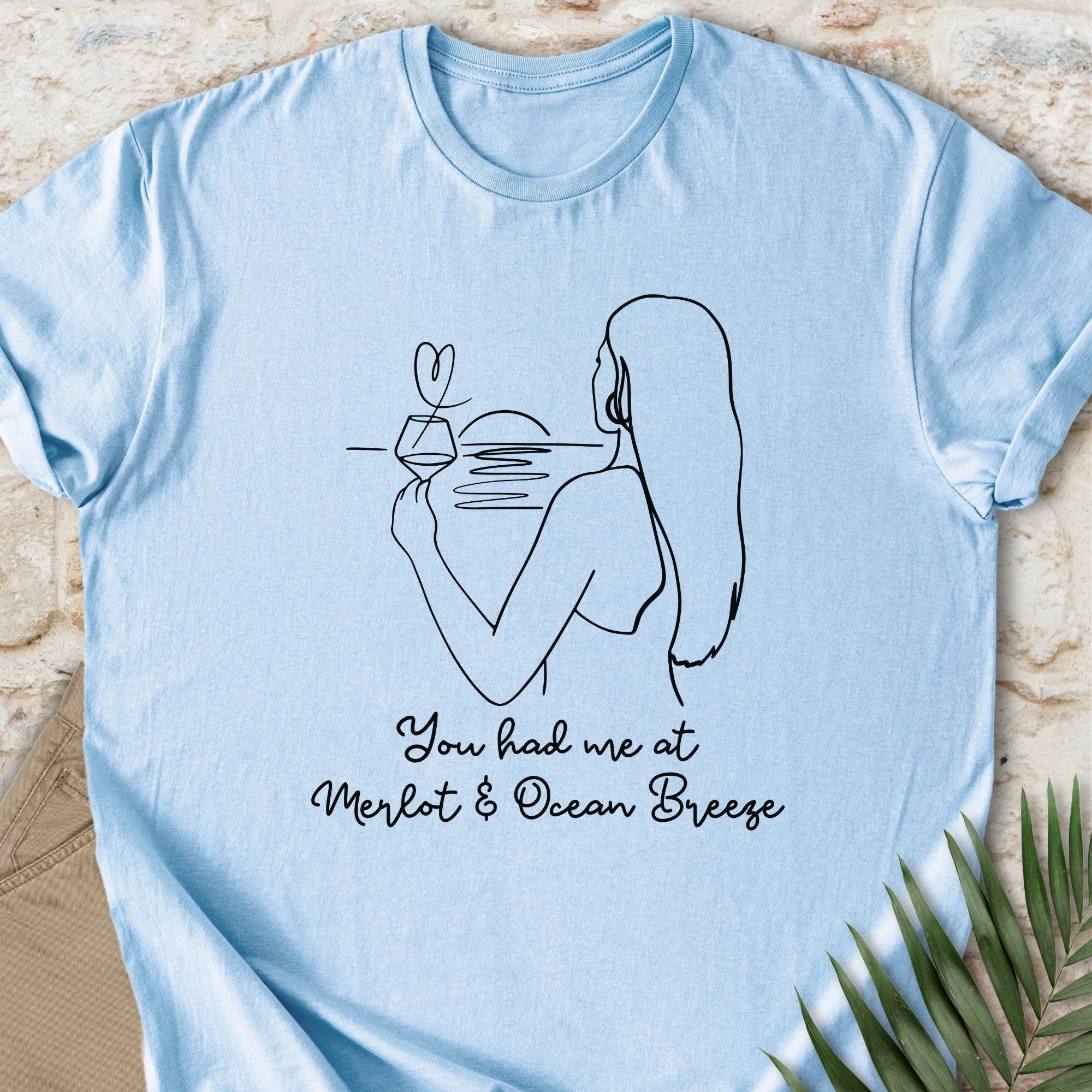 Merlot by the Sea T-shirt