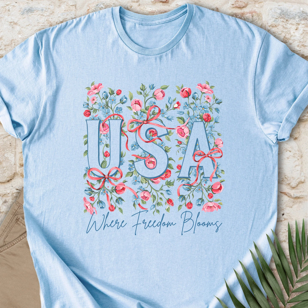 Freedom Blooms T-shirt