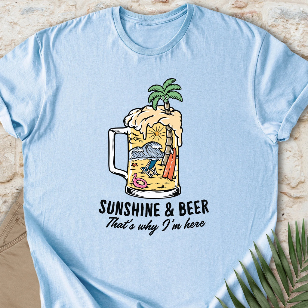 Sun & Beer - Beach T-shirt