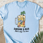 Sun & Beer - Beach T-shirt