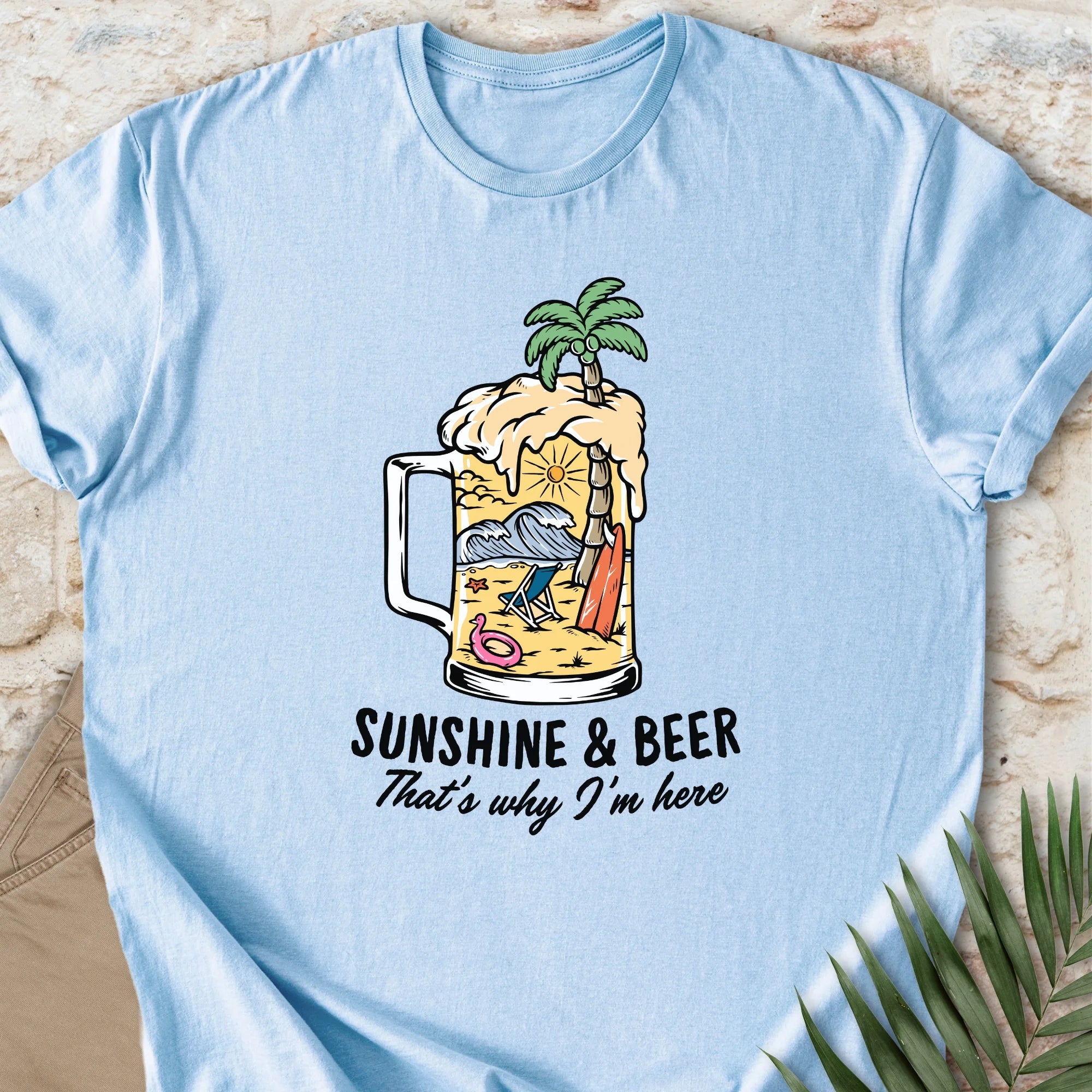 Sun & Beer - Beach T-shirt