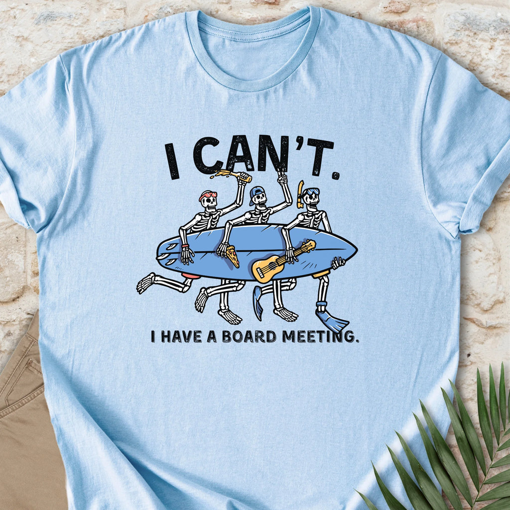 Board Meeting Skeletons T-shirt