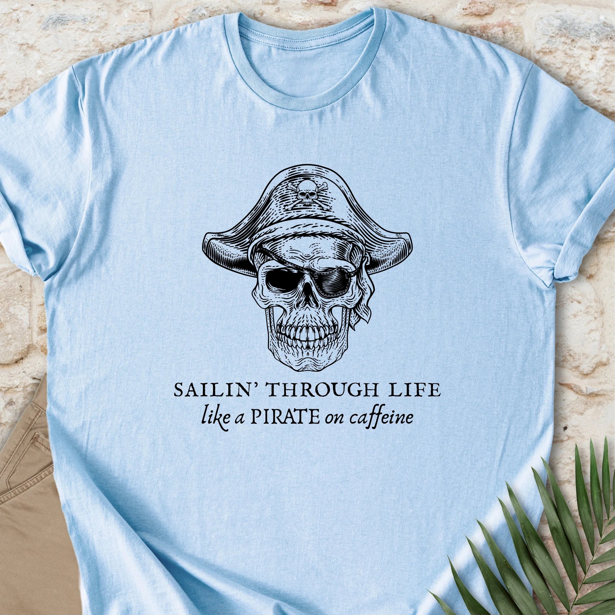 Pirate on Caffeine T-shirt