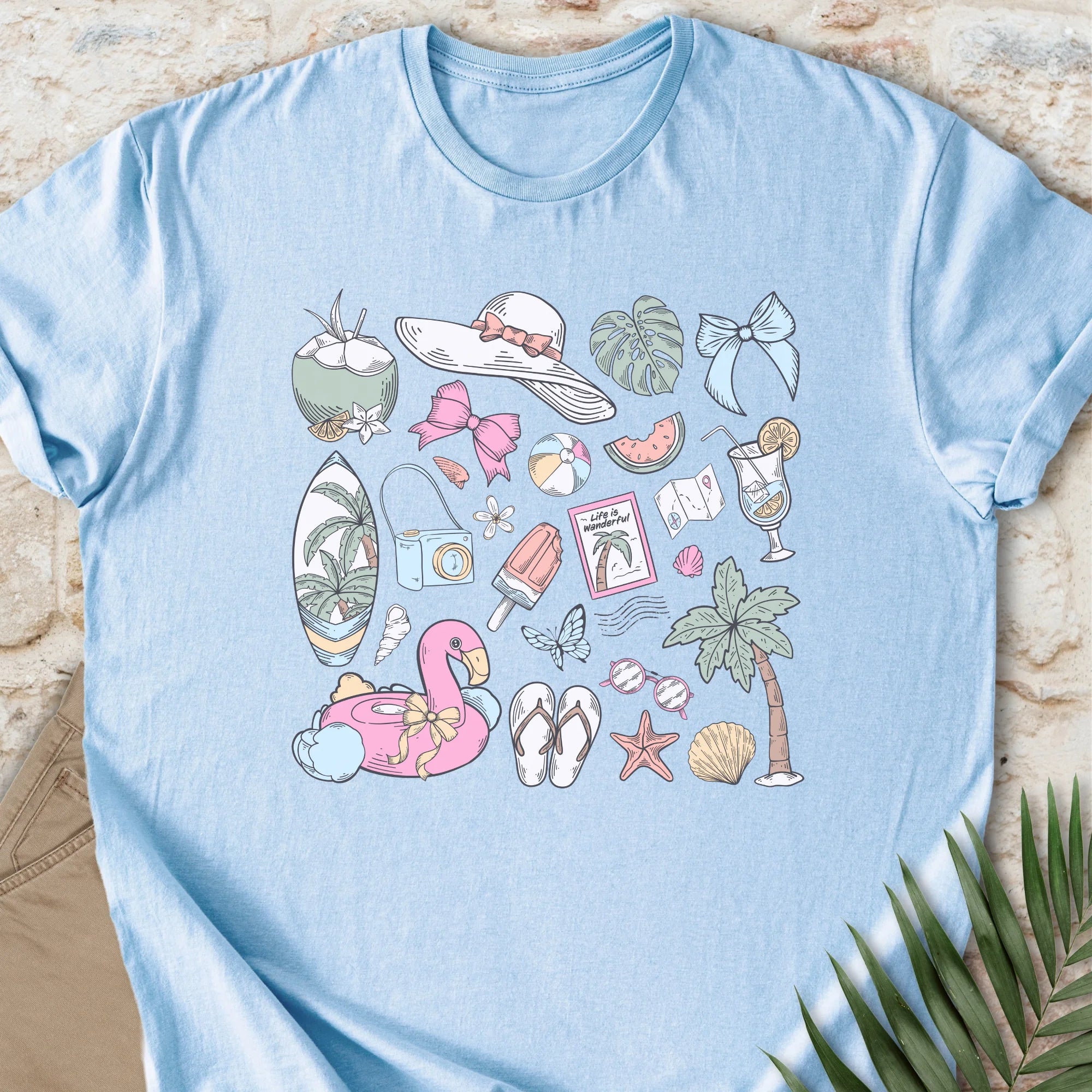 Preppy Beach Life T-shirt