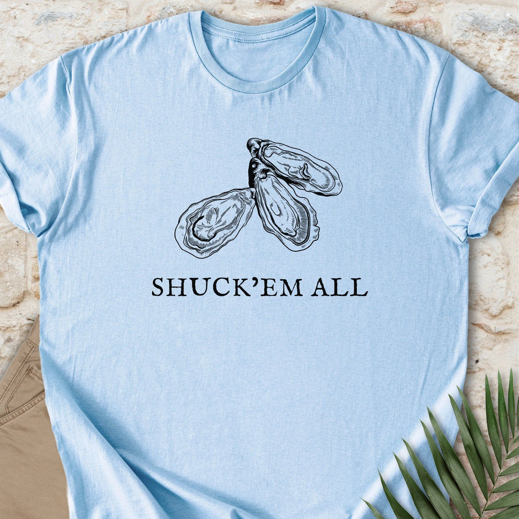 Shuck'em All Oyster Tee