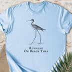 Running On Beach Time T-shirt