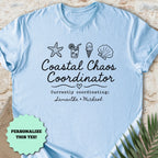 Coastal Chaos Coordinator T-Shirt