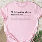 Golden Goddess T-shirt