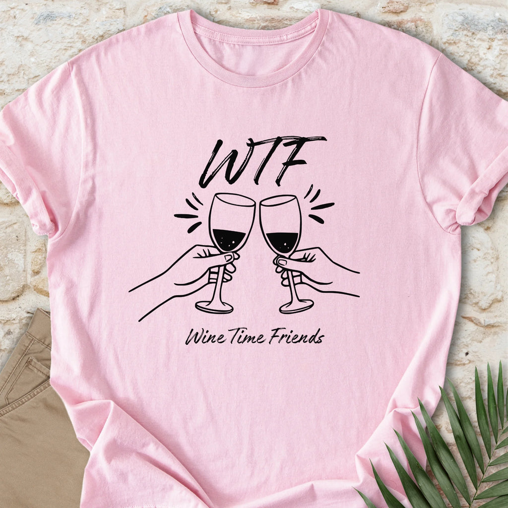Wine Time Friends T-shirt