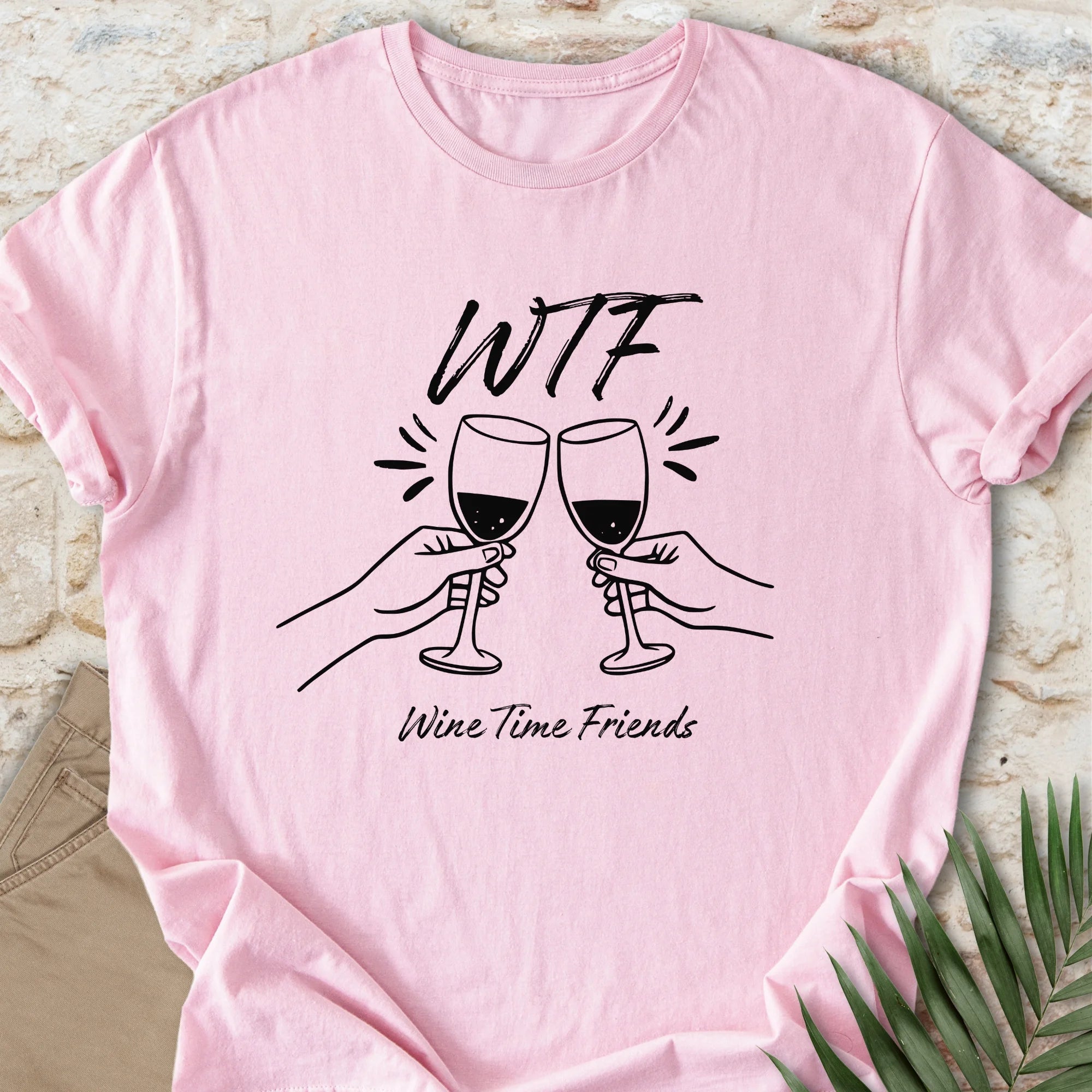 Wine Time Friends T-shirt