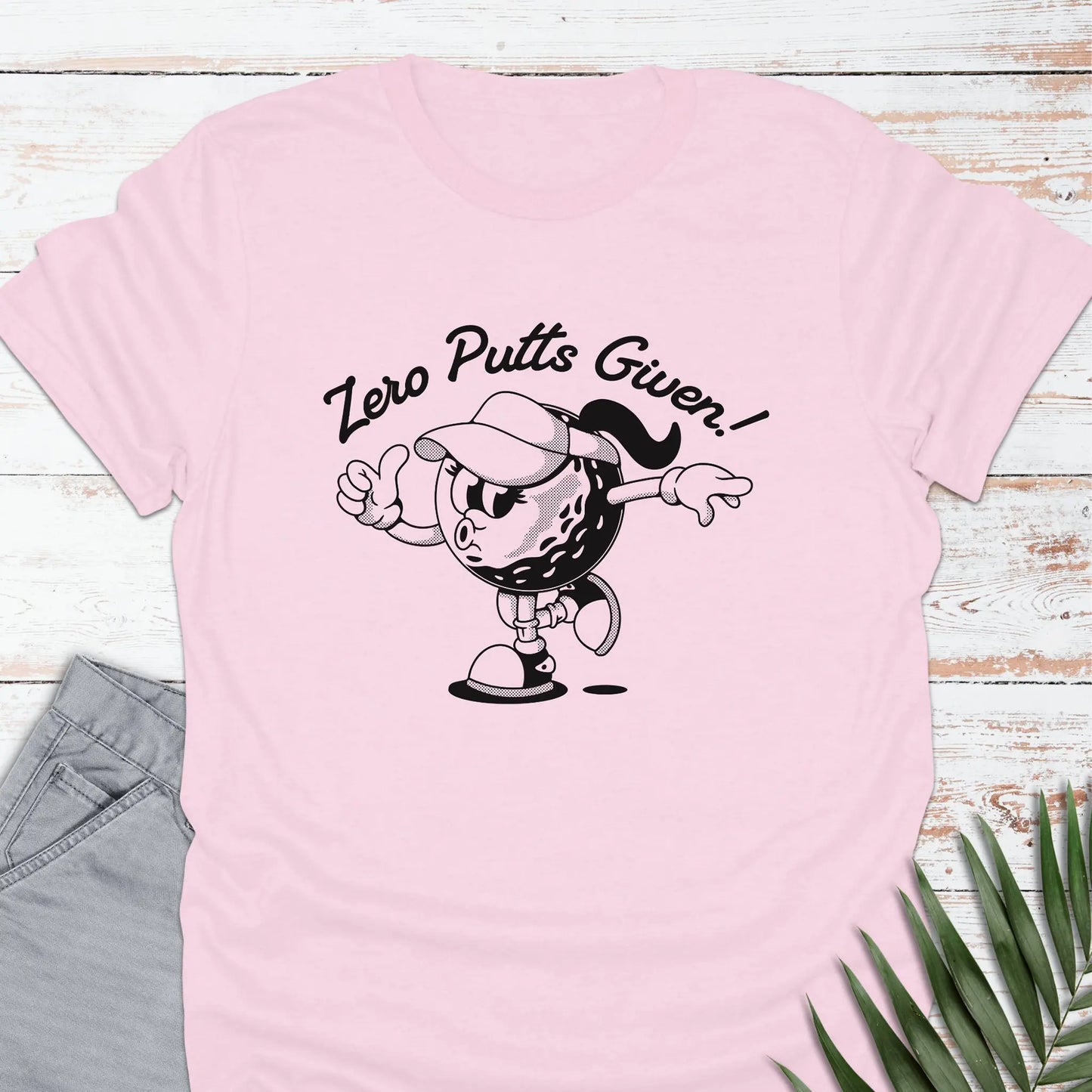 Zero Putts Given T-shirt