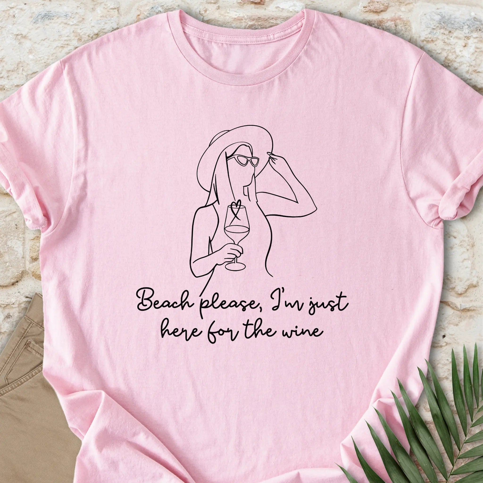 Here For The Wine T-shirt