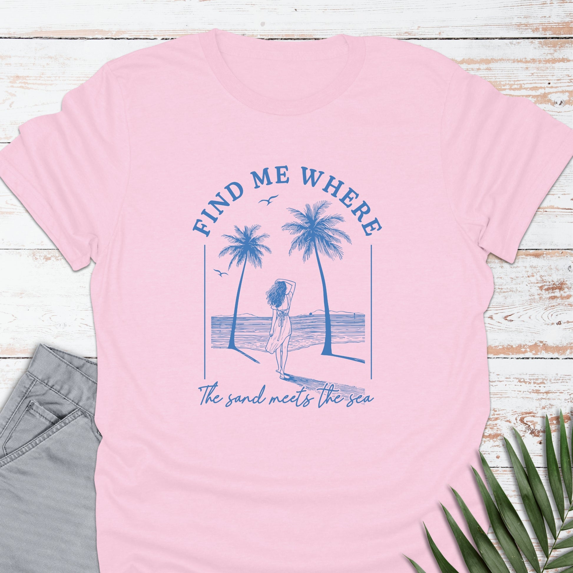 Sand Meets Sea T-shirt - Life Is Wanderful Co.